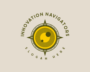 Compass Eye Navigation logo design