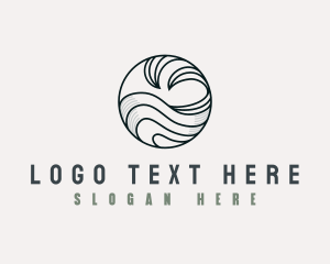 Tidal Ocean Wave logo
