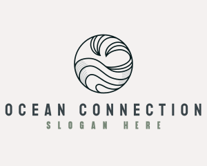 Tidal Ocean Wave logo