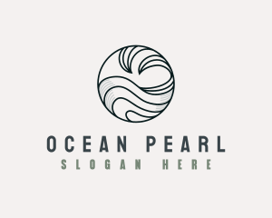 Tidal Ocean Wave logo design