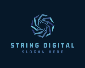 AI Digital Technology logo design