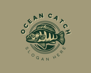 Ocean Fish Seafood logo design