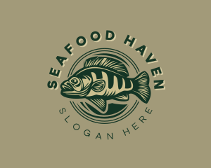 Ocean Fish Seafood logo design