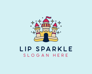 Magical Sparkle Castle  logo design