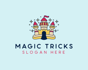 Magical Sparkle Castle  logo design