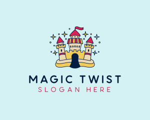 Magical Sparkle Castle  logo design