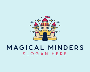 Magical Sparkle Castle  logo design