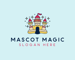 Magical Sparkle Castle  logo design