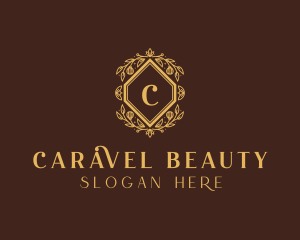 Elegant Flower Wreath logo design