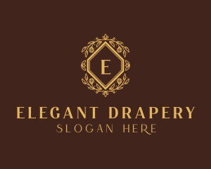 Elegant Flower Wreath logo design