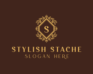 Elegant Flower Wreath logo design