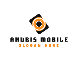 Mobile Camera Shutter logo design