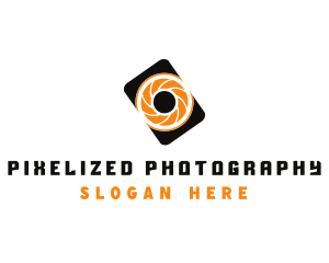 Mobile Camera Shutter logo design