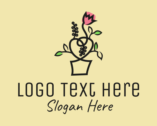Botanical Product logo example 1