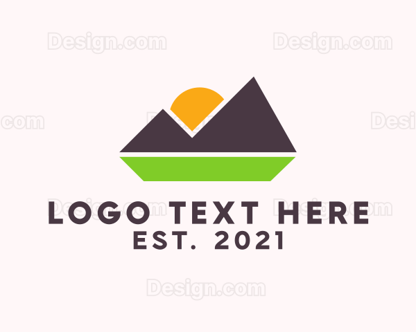 Outdoor Mountain Nature Logo