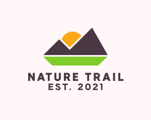 Outdoor Mountain Nature  logo design