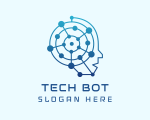 Android Algorithm Technology logo design