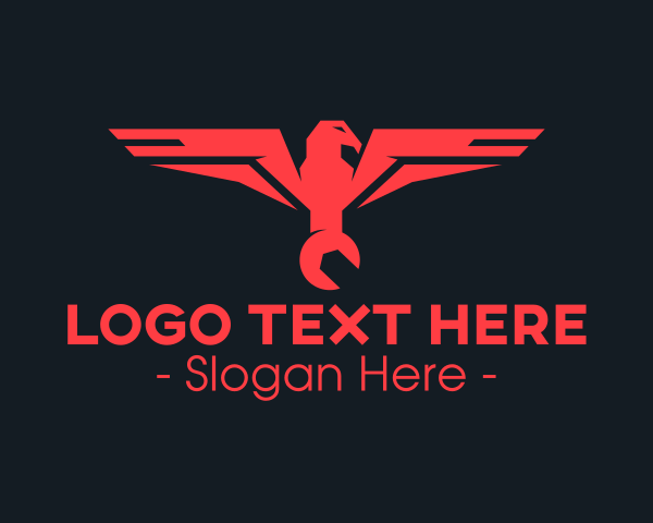 Red logo example 3