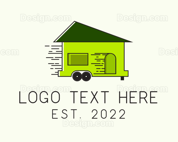 House Moving Contractor Logo