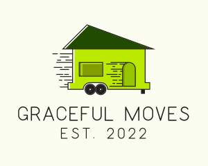 House Moving Contractor  logo design