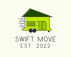 House Moving Contractor  logo design