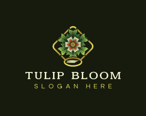 Tennessee Tulip Poplar logo design