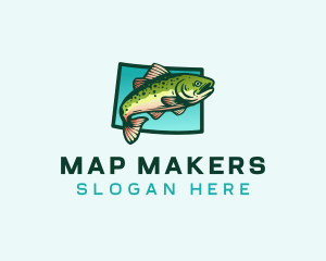 Colorado Trout Fish logo design