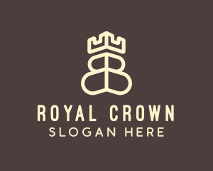 Royal Crown Letter B logo