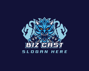 Dragon Claw Beast Gaming Logo