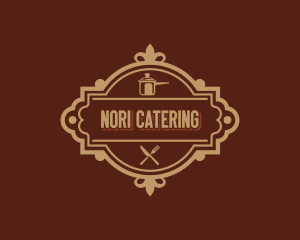 Cafeteria Catering Restaurant logo design