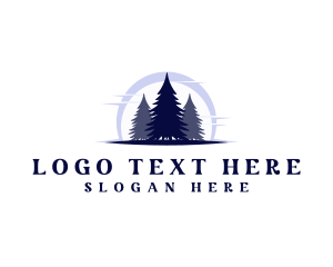 Nature Forest Tree logo