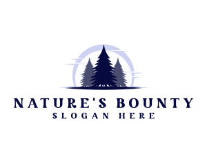 Nature Forest Tree logo design