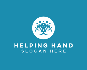 Hand Wash Disinfectant logo design