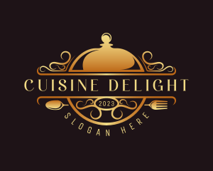 Deluxe Gourmet Restaurant logo design