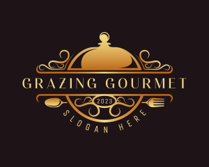 Deluxe Gourmet Restaurant logo design