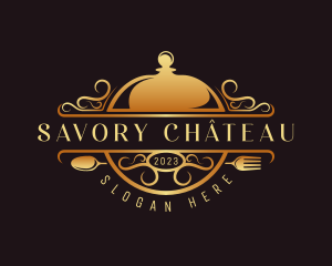 Deluxe Gourmet Restaurant logo design