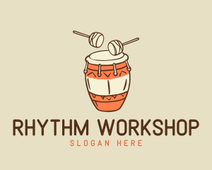 Conga Percussion Instrument logo