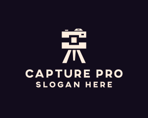 Camera Tripod Photographer logo