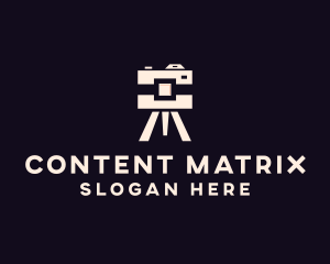 Camera Tripod Photographer logo