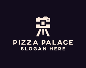 Camera Tripod Photographer logo design