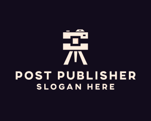 Camera Tripod Photographer logo