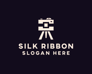 Camera Tripod Photographer logo design