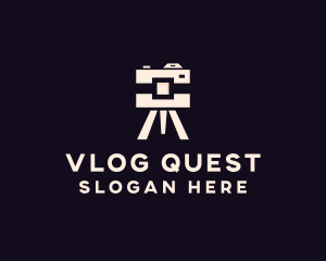 Camera Tripod Photographer logo