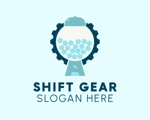 Bubblegum Gear Vending  logo design