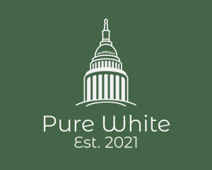 White House Capitol  logo design