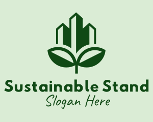 Sustainable City Building logo design