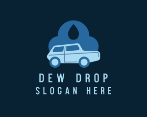 Automotive Cleaning Drop logo design