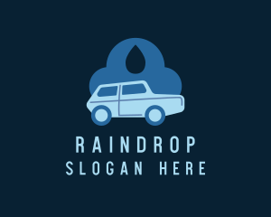 Automotive Cleaning Drop logo design