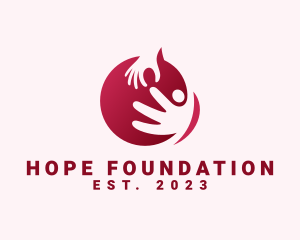 Global Child Care Foundation logo design