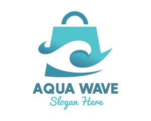 Surfing Wave Bag  logo